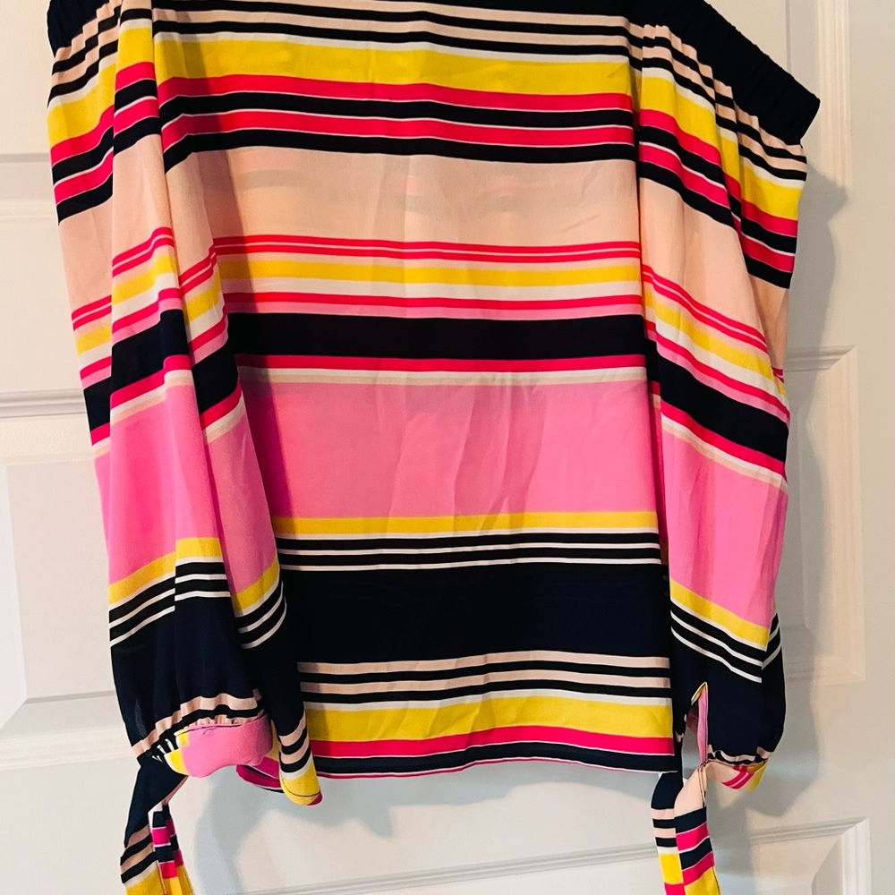 INC Striped Off-Shoulder Women's Top